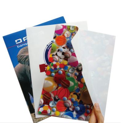 China High Quality Recycled And Eco-friendly Material Custom Cartoon L Shape PP Logo 0.3mm File for sale