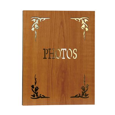 China Waterproof And Eco - Friendly Our Engraving Story Plush Wooden Box For Photo Album for sale