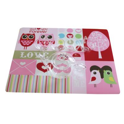 China Sublimation Place Mat White Table Disc Sustainable Place Mat For Switzerland for sale