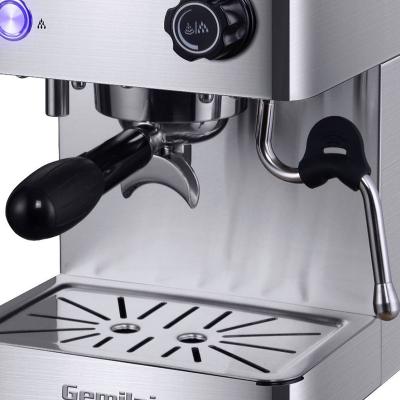 China Professional Hotel Coffee Equipment With Steam Chocolate Powder Feature Espresso Machine for sale