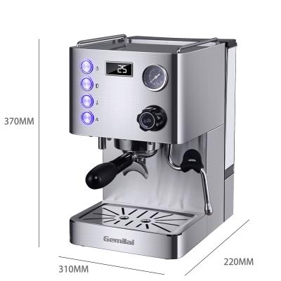 China Hotel Coffee Machine Professional Portable Espresso Machine with Mini Coffee Pot Coffee Cup for sale