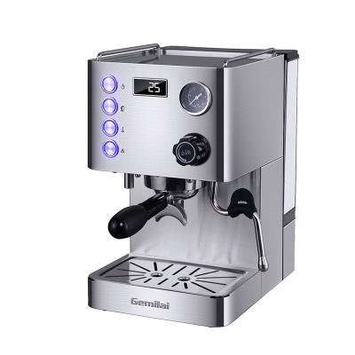 China Hotel Automatic Stainless Steel Pressure Coffee Espresso Vending Printing Machine for sale