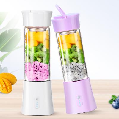 China Mini Usb Baby Food Blender 380ml Mini Usb Baby Food Blender 380ml Outdoor Plastic Electric Slow Lemon Juicer Automatic Slow Cup Cups Piece Special Prices for sale