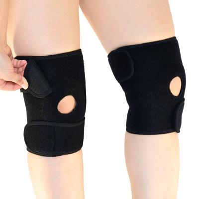 China 2022 Hot Selling Neoprene Amazon Compression Knee Sleeve In Sports Fitness Safety Knee Pads Anti-Slip Knee Brace for sale