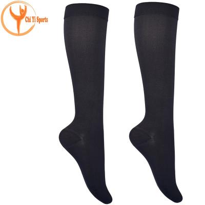 China 20-30 mmHg Unisex Sports Knee High Medical High Bumps Long Tube Copper Compression Sock Pain Relief Stockings for sale