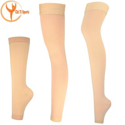 China Sporty Hot Sale Socks Women's Long Stocking Girl Over The Knee Highs Fitness Pregnant Compression Nursing Socks Sports Thigh Stockings for sale