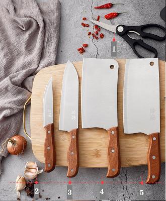 China 2021 Practical New Arrival Stainless Steel Chef Steak Cheese Kitchen Knives Sets Viable for sale