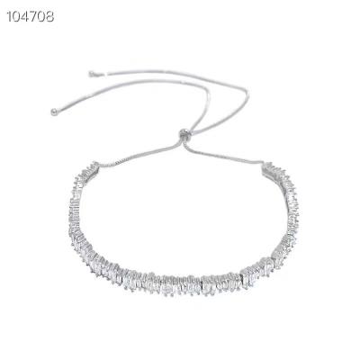 China March superb punk. New Central Statistical Institute. Simple Design Adjustable Rhinestone Necklace CZ Crystal Choker Necklace for sale