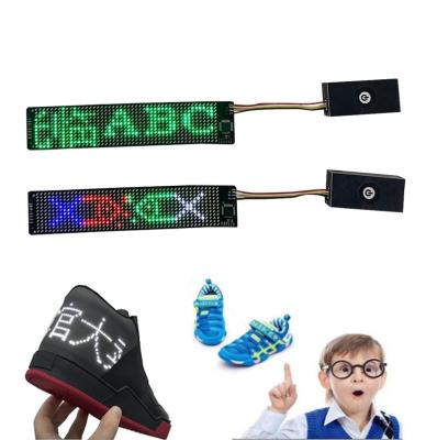 China Indoor Flexible Advertising LED Display Screen Built In Shoes T-shirt Bag Hat Cup Mug Ultra Thin Soft Flexible LED Display Screen for sale