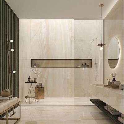 China Rustic Tiles 400x800 Bone Color Matte Finish Wall Tiles White Glazed Ceramic Wall Tiles For Bathroom for sale