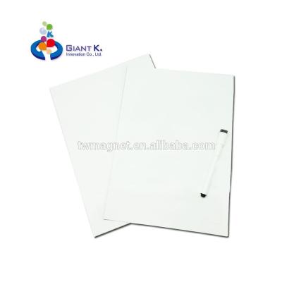 China Education reusable flexible magnetic whiteboard for note on fridge for sale