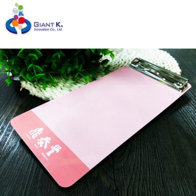 China Wholesale Plastic Amazing Popular Product Guest Check Plastic Clipboard for sale