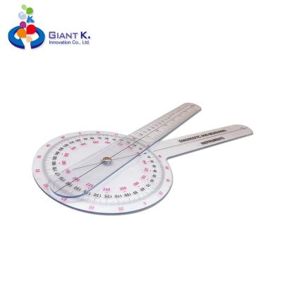 China Joints Goniometer PVC Plastic Measuring Plastic Medical Ruler for sale