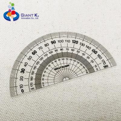 China Eco-Friendly Stylish Plastic PVC School Supplies Ruler Standard Set for sale