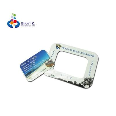 China Synthetic Paper Magnet + PP Picture Frame Magnet Customized Magnetic Photo Frame for sale