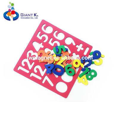 China Educational Decoration Toy ABC EVA Magnets For Refrigerator Fridge Lowercase Alphabet for sale