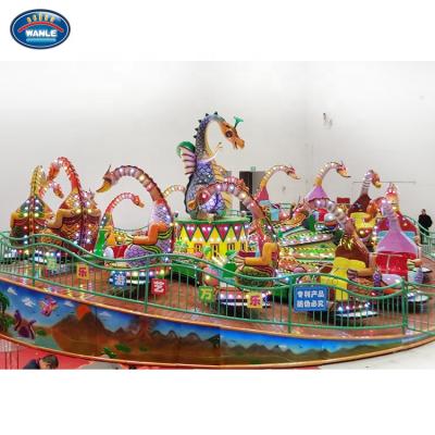 China Attractive Amusement Park Rides Wanle New Design Amusement Park Rides Jurassic Rotating Dinosaurs For Sale for sale