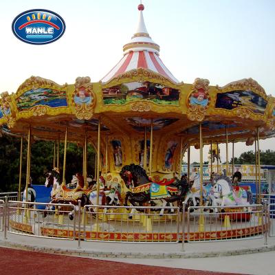 China Carousel Park Amusement Christmas Theme Equipment Carousel Backyard Rental Manufacturer for sale