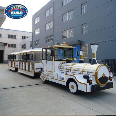 China Attractive and popular outdoor electric amusement train tourist train rides on sale for sale