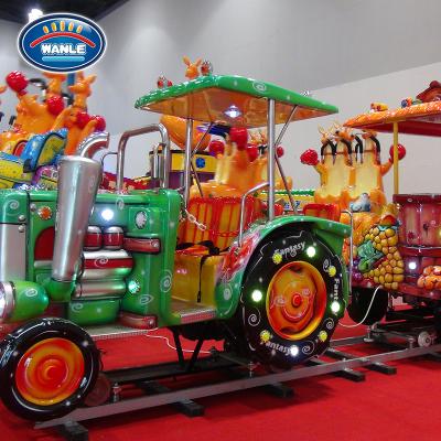 China Electric Locomotive Train Rides Wanle Kids Electric Train Games Amusement Park Train Rides Sale Electric Locomotive Train Rides for sale