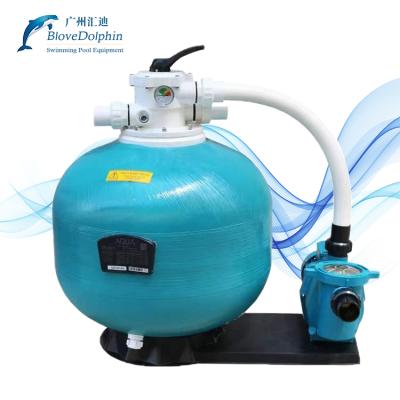 China Hotels Circulating Filter Equipment for Swimming Pool Sand Filter Water Pump Integrated Machine Sand Tank for Swimming Pool for sale