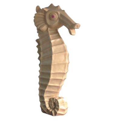 China Outdoor Water Amusement Parks Fiberglass Cartoon Seahorse Shock Bath Shower Accessories Landscape Pool Fountain Animal Park Water Spray for sale