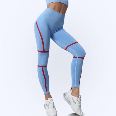 China 2022 New Design Women Workout Sports Wear Stretch High-waisted Breathable Active Butt Lifting Sweatpants Yoga Pants Cheap Price for sale