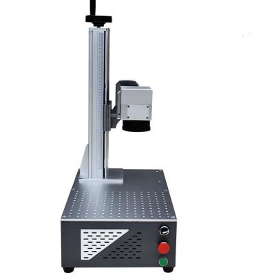 China Raycus 20w 30w 50w 100w Mini Fiber Laser Marking Machine Price Automated Metal Laser Marking Loading Machine for sale