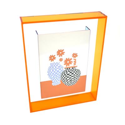 China Wholesale Environmental Friendly Modern Acrylic Frame Stand Clear Acrylic Picture Frame for sale