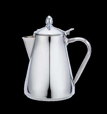 China 2L Stainless Steel Hotel Teapot Water Jug Coffee Pot Tea Hexagon Type Viable Chic Kettle for sale