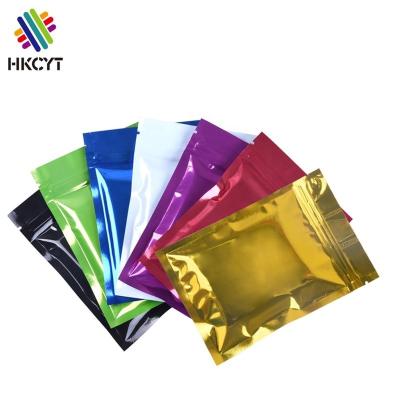 China White Red Pink Green Blue Pill Black Color Aluminum Foil Pill Packaging Mylar Zip Lock Small Bags for sale