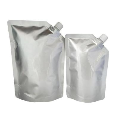 China Leakproof Pure Barrier Aluminum Foil Doypack Spout Pouch 250ml 500ml 700ml 1000ml for sale