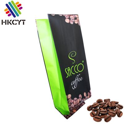 China Custom Printing Laminated Safety Logo 250g 500g 1kg Plastic Packaging Aluminum Foil Packaging Bag for sale