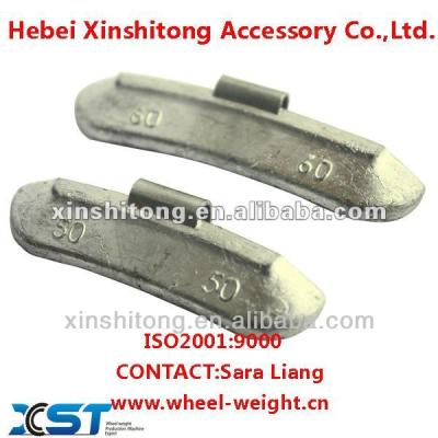 China lead beam wheel weight tire / balancing 5-60g for sale