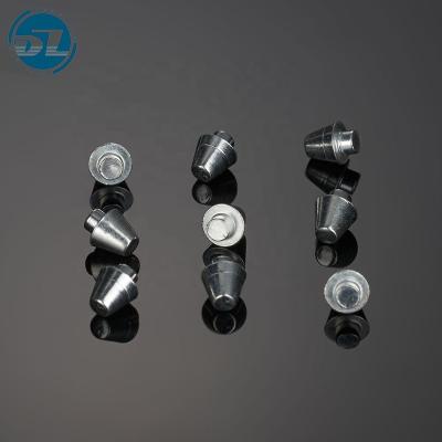 China Wall Switch Bimetal Silver Sphere Flat Head Contact Rivets For Relay for sale