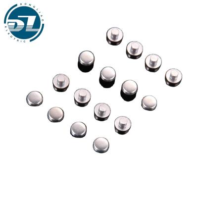 China Eco Friendly Silver Trimetal Wall Switch Contact Rivets For Relays for sale