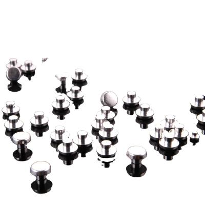 China Wall Switch Contact Materials AgCdO Silver Solid Rivets And Electrical Contacts for sale