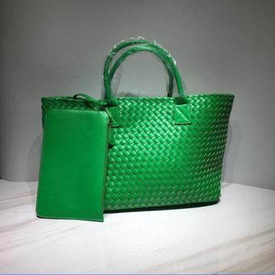 China 2023 Fashion Wholesale Luxury Designer Famous Brands And Female Purses Customer Pu Tote Bags Women Leather Woven Casual Handbags Ladies for sale