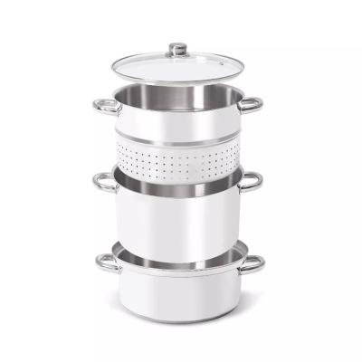 China 5.0 Liters Stainless Steel Sustainable Fruit Juicer Maker Steamer for sale