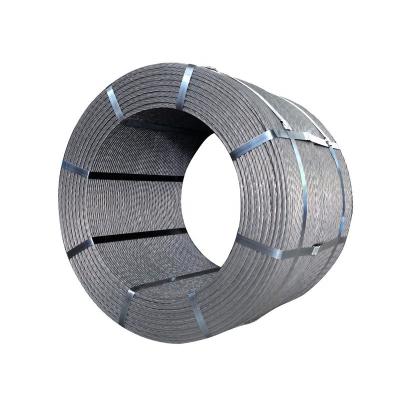 China Building Construction Prestressing Steel Wire 7 Wire 9.8mm 12.5mm PC Wire for sale