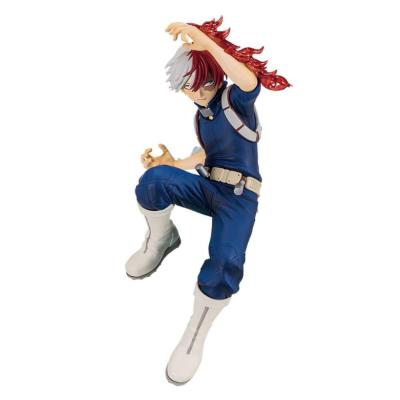 China High Quality Hot Anime PVC Japan Cartoon Toy 19cm My Hero Academia Figure Bakugou Katsuki Todoroki Shoto for sale