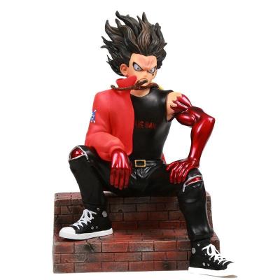 China Styles Luffy Collection Cartoon Character Cosplay Anime PVC High Quality Eco-friendly One-piece Cool Figure for sale