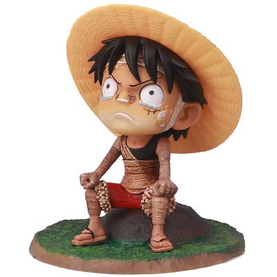 China GK Bandage Battle Childhood Luffy Figure Eco-Friendly One Piece Top Model for sale