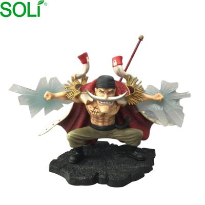 China TOY Anime One Piece GK White Beard Old War Superior Resonance SD Hand Racing One Piece Model DAD MODEL for sale