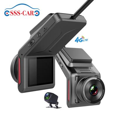 China NIGHT VISION K18 Dashcam 4g Hd 1080p Dual Camera With Wifi Gps Support App Computer Terminal Mobile Remote Car Dvr for sale