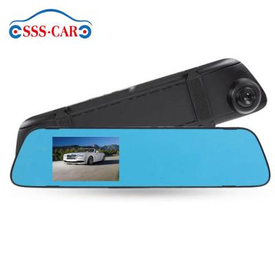 China WDR 3.5 Inch Dash Cam For 1080P Fhd Car Dvr Rear View Mirror With Dual Camera Lens Dash Cam Car Black Box Dash Cam for sale