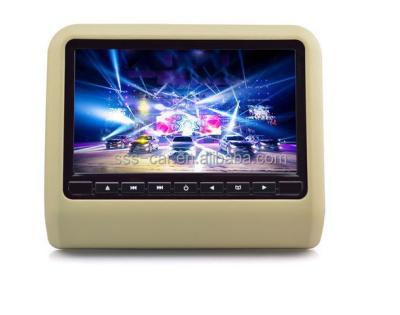 China Brand New High Resolution 9 Inch HD Screen Hot Sale Car Back Seat Digital Dvd Remote Control 9