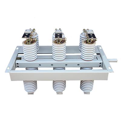 China Gn30-12 3 Phase Complete Equipment High Voltage Outdoor High Voltage Disconnect Switch Isolating Switch 630a for sale