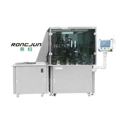 China RJ-G80 Glass Products Prefilling Syringe Filling Machine Line for sale