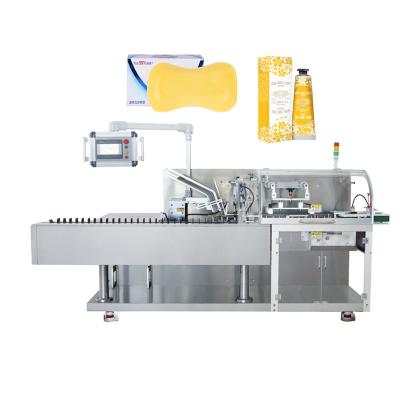 China Automatic Food Bar Soap Machine Soap Box Cartoning Packing Machine for sale